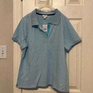 J Crew polo style shirt
